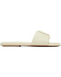 Marc Jacobs - Off-white 'the J Marc' Sandals - Lyst