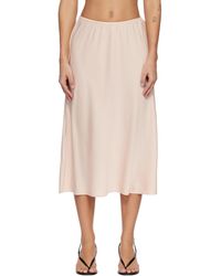 Lisa Yang - Silk Midi Skirt - Lyst