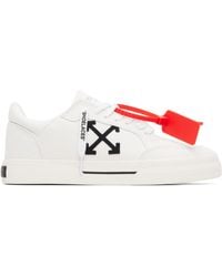 Off-White c/o Virgil Abloh - Vulcanized Low Canvas Sneakers - Lyst