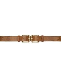 R13 - Double Buckle Belt - Lyst