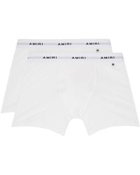 Amiri - Two-Pack Logo Patch Boxer Briefs - Lyst