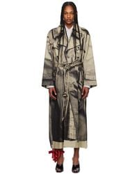 Jean Paul Gaultier - 'The Trompe-Lœil' Trench Coat - Lyst