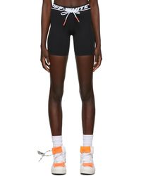 Off-White c/o Virgil Abloh - Off- pantalon de sport noir à logo - Lyst