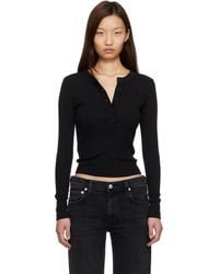 Citizens of Humanity - Varra Henley T-Shirt - Lyst