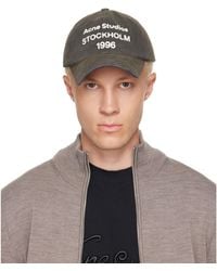 Acne Studios - '1996' Logo Baseball Cap - Lyst