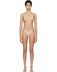 Jean Paul Gaultier - 'The Pinstripe Body Morphing' Bikini - Lyst
