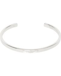 Maison Margiela - Logo Reference Cuff Bracelet - Lyst
