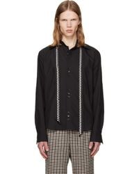 AV VATTEV - Detachable Collar Scarf Shirt - Lyst