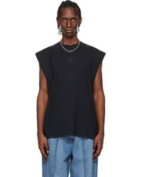 Vetements - Cross Logo Sleeveless Top - Lyst