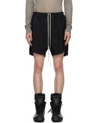 Rick Owens - Tower Rick S Boxers Suede Shorts - Lyst