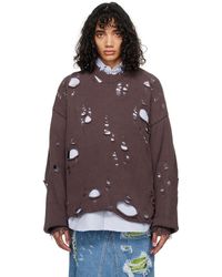 Doublet - Destroyed Sweater - Lyst