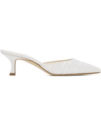 Manolo Blahnik - Carolynemu Mules - Lyst