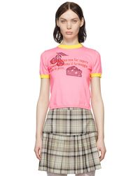 Cormio - T-shirt rose en coton - Lyst