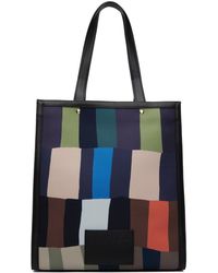 Paul Smith - Black Logo Patch Tote - Lyst