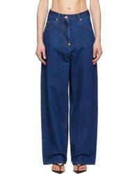 Pushbutton - ブルー Panty Cutout ジーンズ - Lyst