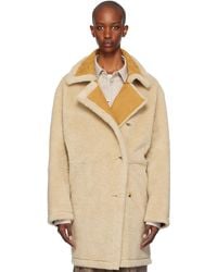RECTO. 70S Orchid Faux-Fur Coat in Black | Lyst UK