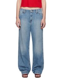 RE/DONE - ブルー 'The Slacker' ジーンズ - Lyst