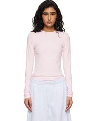 Skims - Cotton Jersey Long Sleeve T-Shirt - Lyst