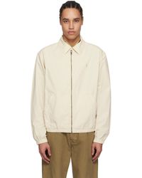 Polo Ralph Lauren - ベージュ 'The Bayport' ミネラルダイ ポプリン ボンバージャケット - Lyst
