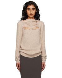 Rick Owens - Concordians Ls Sweater - Lyst