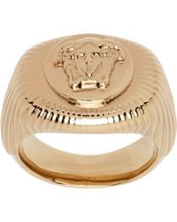 Versace - Medusa Biggie Ring - Lyst