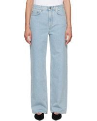 Loulou de Saison - Mico Wide Leg Jeans - Lyst