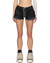 Rick Owens - ブラック Hollywood Fog Boxer デニムショートパンツ - Lyst