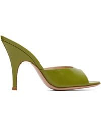 Gianvito Rossi - Sofia Mule Heeled Sandals - Lyst