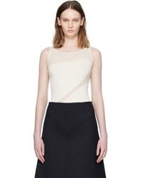 Wolford - Off- Shade Sleeveless String Bodysuit - Lyst