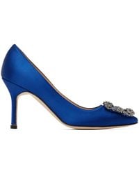 Manolo Blahnik - Hangisi 90 Heels - Lyst