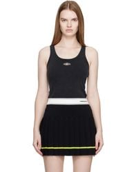 CASABLANCA - Corrosion Ribbed Tank Top - Lyst