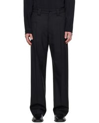 Lemaire - Straight Trousers - Lyst