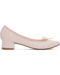 Repetto - Ssense Exclusive Pink Camille Heels - Lyst