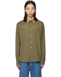 Our Legacy - Khaki Beyond Bd Shirt - Lyst
