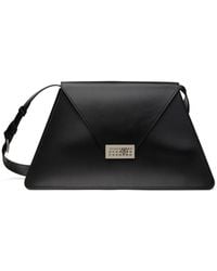 MM6 by Maison Martin Margiela - Black Numbers Large Bag - Lyst