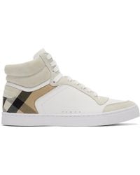 burberry mens high top shoes