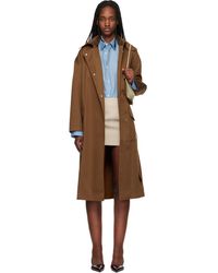 Rag & Bone - Tan Rue Cotton Trench Coat - Lyst