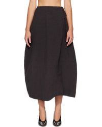 Studio Nicholson - Bryde Midi Skirt - Lyst