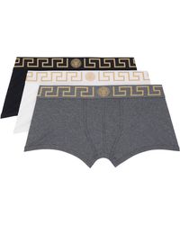Versace - Three-Pack & Cotton-Jersey Boxer Briefs - Lyst