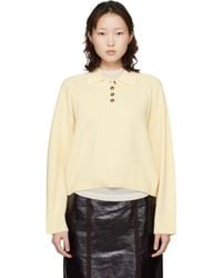 Loulou de Saison - Off- Homere Lds Cashmere Polo Sweater - Lyst