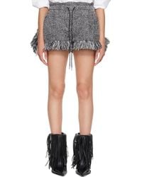 Sacai - Tweed Shorts - Lyst