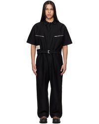 Song For The Mute - Birkenstock Edition 'The Rebel' Zipped/Jumpsuit - Lyst