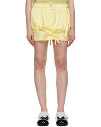 OPEN YY - Layered Miniskirt - Lyst