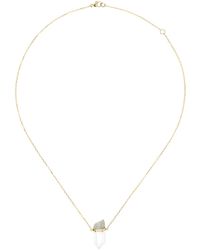 JIA JIA - Crystal Quartz Bar Necklace - Lyst
