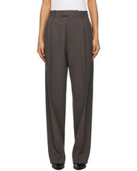 Bottega Veneta - Light Wool Trousers - Lyst