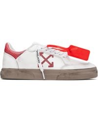 Off-White c/o Virgil Abloh - Vulcanized Low Calf Vintage Sneakers - Lyst