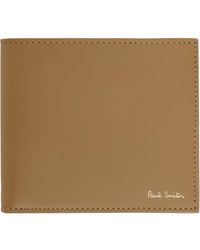 Paul Smith - Leather 'Signature Stripe' Interior Billfold Coin Wallet - Lyst