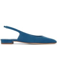 Manolo Blahnik - Sawra Slingback Ballerina Flats - Lyst