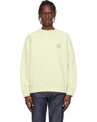 Maison Kitsuné - Fox Head Oversize Sweatshirt - Lyst