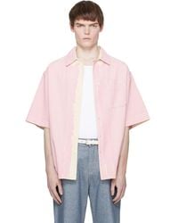Marni - Screen-Printed Denim Shirt - Lyst